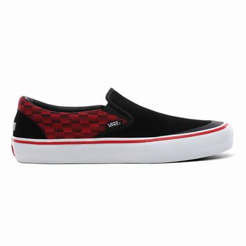 Vans x Baker Slip-On Pro - Miesten Tennarit - Rowan/Speed Check